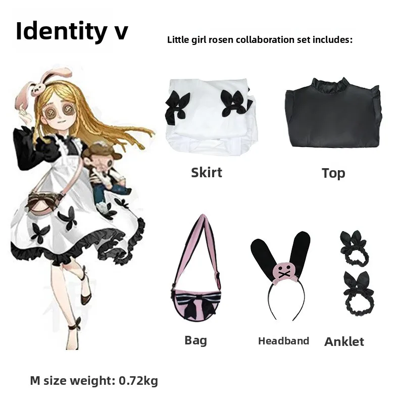 Little Girl Rosen Crossover Cosplay Dress - Identity V Lolita Style Costume Set Game-Inspired Outfit for Cosplayers
Little Girl Rosen Crossover Cosplay Dress - Identity V Lolita Style Costume Set Game-Inspired Outfit for Cosplayers