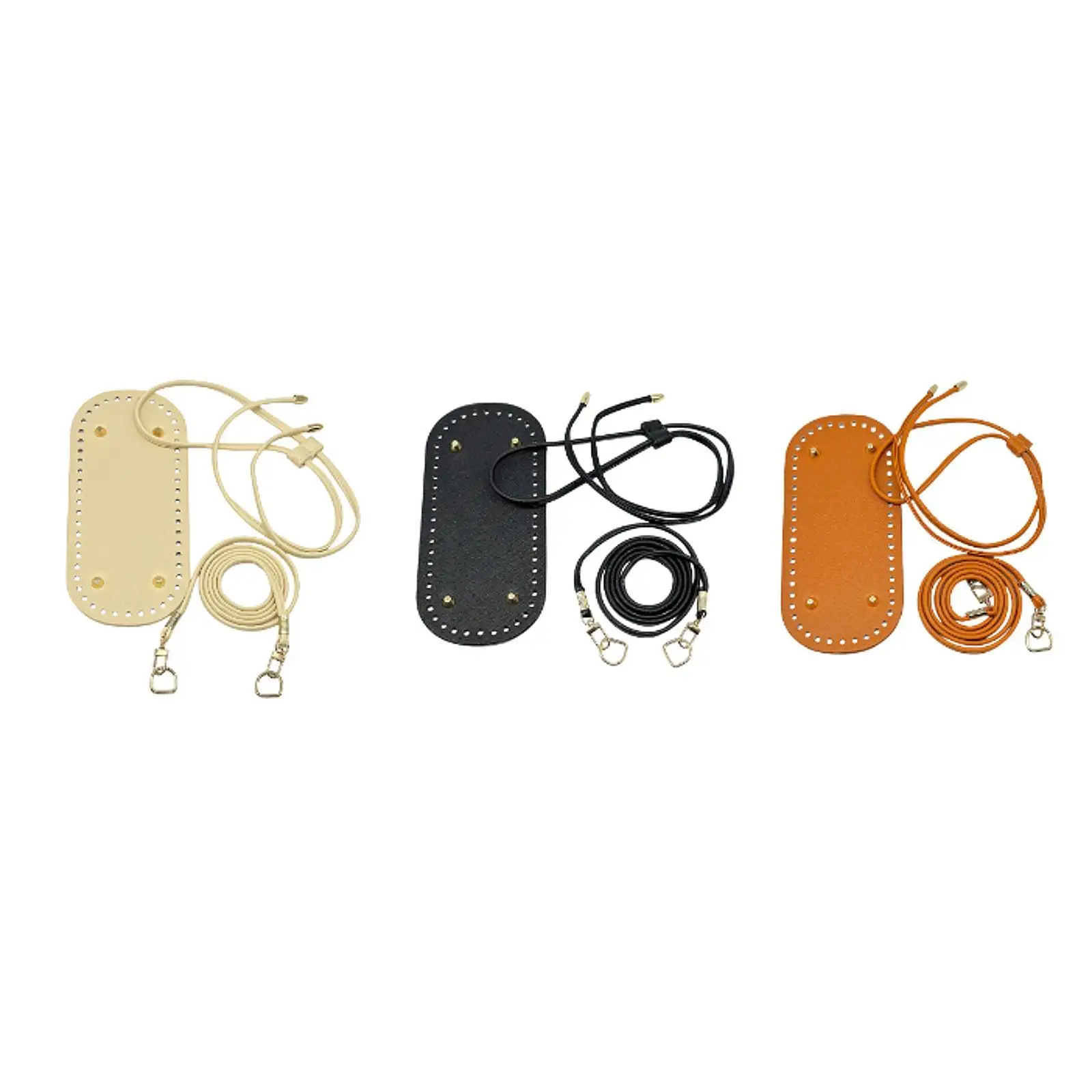 PU Leather Crochet Bag Bottom Pad Oval Shape Shoulder Strap Set DIY Custom Replacement for Bucket Bag Knitting Supplies
PU Leather Crochet Bag Bottom Pad Oval Shape Shoulder Strap Set DIY Custom Replacement for Bucket Bag Knitting Supplies