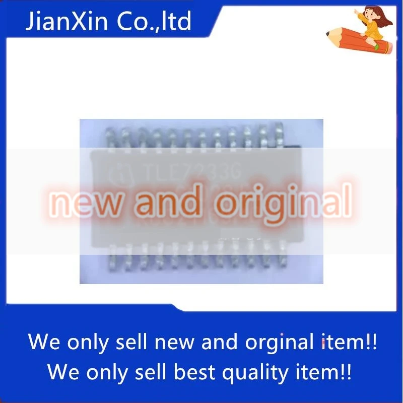2pcs orginal new TLE7233G/TLE7231G SSOP24 Automove Bridge Driver
2pcs orginal new TLE7233G/TLE7231G SSOP24 Automove Bridge Driver