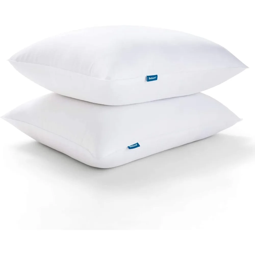 Standard Pillows Size Set of 2 - Bed Pillows Standard Size for Sleeping, Soft and Supportive, Hotel Quality, Original Down Alte
Standard Pillows Size Set of 2 - Bed Pillows Standard Size for Sleeping, Soft and Supportive, Hotel Quality, Original Down Alte