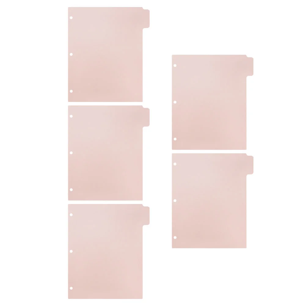 5 Sheets The Notebook Plastic Binder Dividers 3 Ring Punched Index Detachable Tabs Pp
5 Sheets The Notebook Plastic Binder Dividers 3 Ring Punched Index Detachable Tabs Pp
