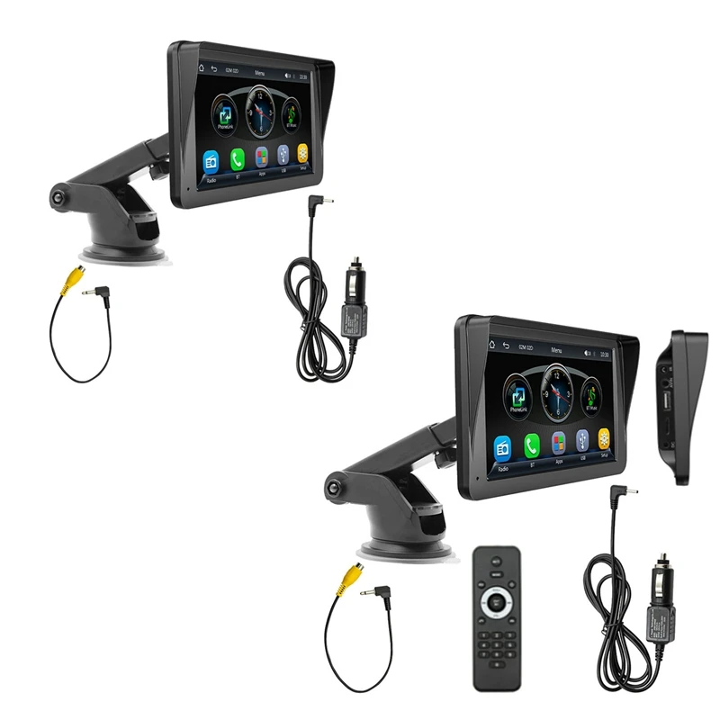 7-дюймовый портативный беспроводной Carplay экран Carplay Mp5 автомобильный MP5-плеер GPS универсальный
7-дюймовый портативный беспроводной Carplay экран Carplay Mp5 автомобильный MP5-плеер GPS универсальный