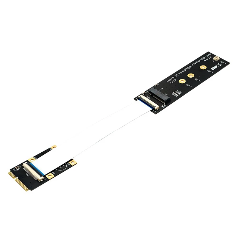 Адаптер M.2 NVME SSD к Mini PCI-E с кабелем FFC для M.2 M-Key 2230/2242/2260/2280 NVME SSD-конвертер Удлинитель
Адаптер M.2 NVME SSD к Mini PCI-E с кабелем FFC для M.2 M-Key 2230/2242/2260/2280 NVME SSD-конвертер Удлинитель