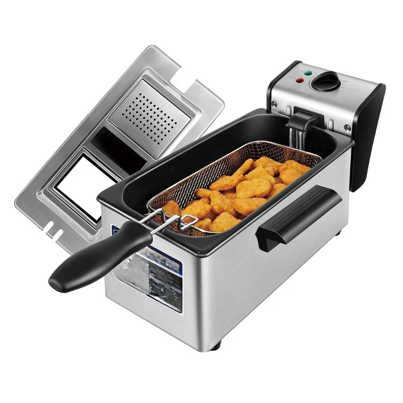Household fryer, commercial 3L electric fryer, electric fryer, skewer
Household fryer, commercial 3L electric fryer, electric fryer, skewer