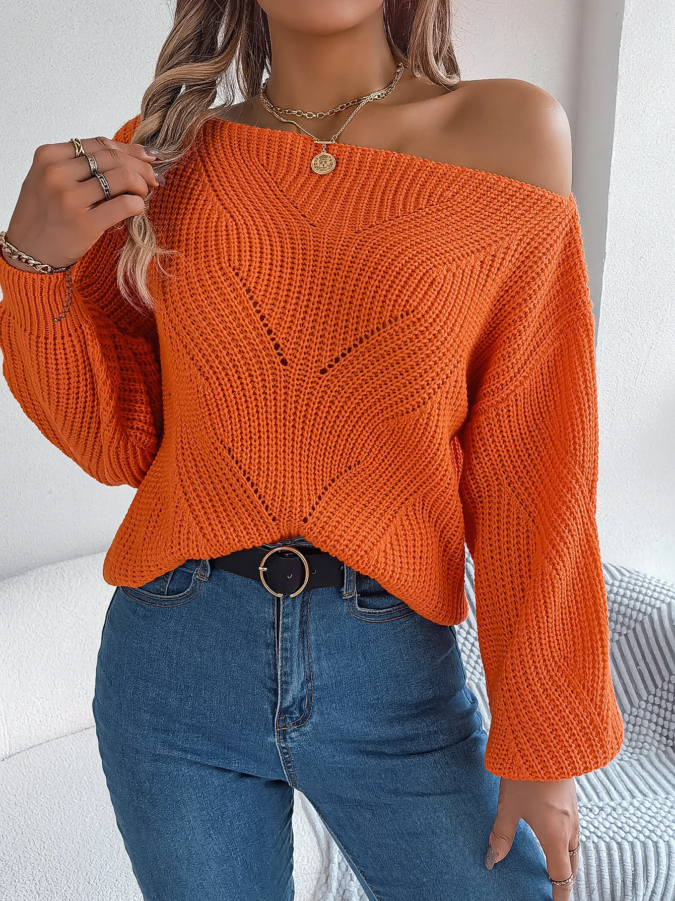 Slash Neck Off Shoulder Sweater Women 2025 Autumn Winter Lantern Sleeve Knitted Top Pink Orange Green Blue
Slash Neck Off Shoulder Sweater Women 2025 Autumn Winter Lantern Sleeve Knitted Top Pink Orange Green Blue