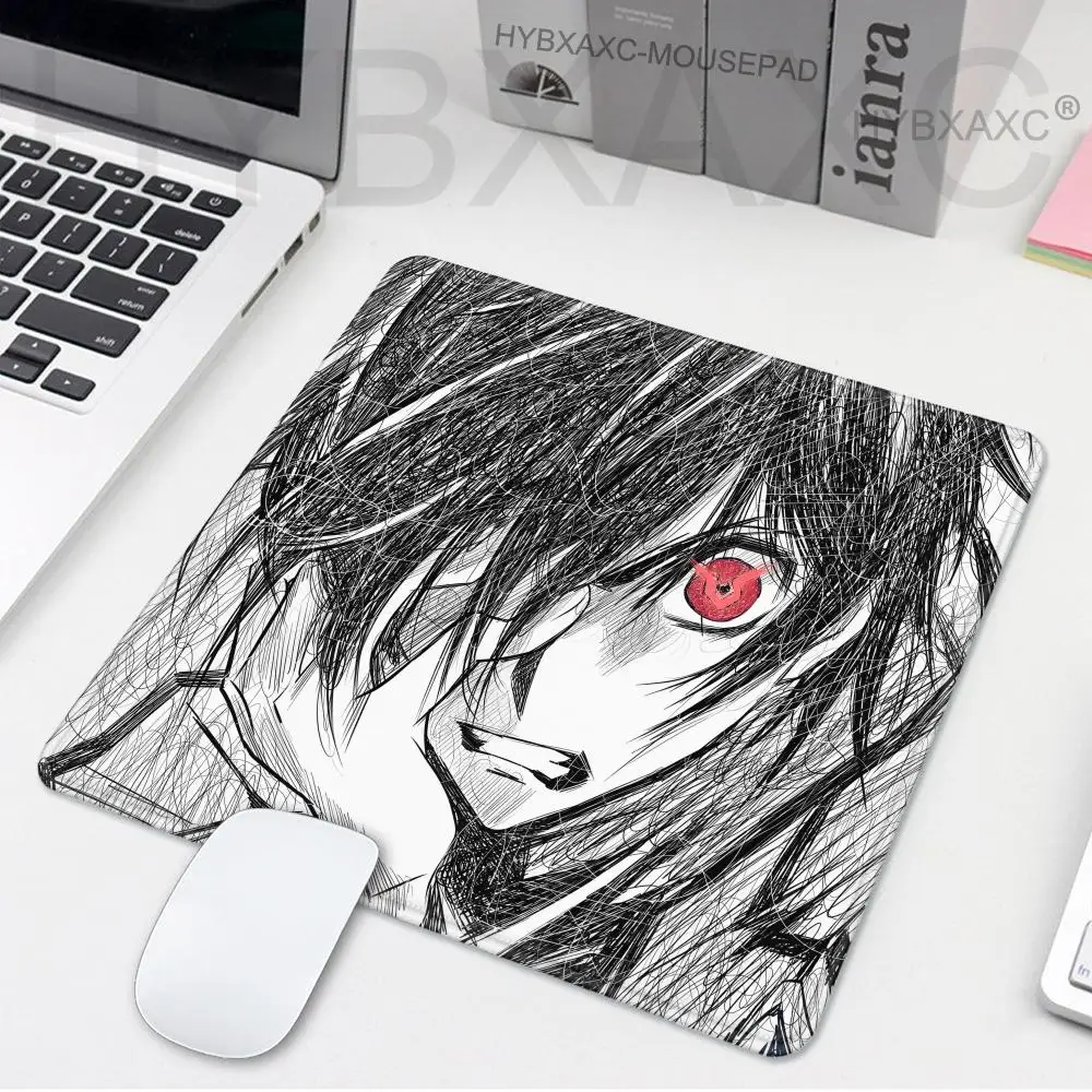 Коврики для мыши в стиле аниме Code Geass, милый черный коврик для стола, игровые аксессуары, коврик для мыши, геймерская поверхность для компьютерной мыши
Коврики для мыши в стиле аниме Code Geass, милый черный коврик для стола, игровые аксессуары, коврик для мыши, геймерская поверхность для компьютерной мыши