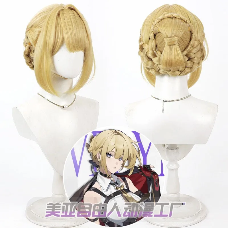 Игра Zenless Zone Zero Evelyn Chevalier, парик для косплея, короткие синтетические волосы, парики для вечеринок на Хэллоуин + шапочка для парика
Игра Zenless Zone Zero Evelyn Chevalier, парик для косплея, короткие синтетические волосы, парики для вечеринок на Хэллоуин + шапочка для парика