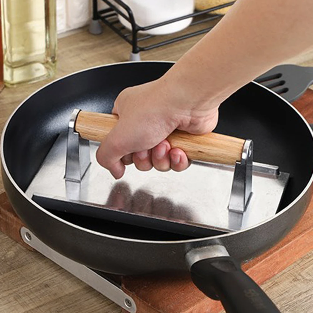 Aluminum Meat Press Patty Maker for Burger Grill Smasher Tool Steak Bacon Accessories Non Stick Durable Kitchen Hotel
Aluminum Meat Press Patty Maker for Burger Grill Smasher Tool Steak Bacon Accessories Non Stick Durable Kitchen Hotel