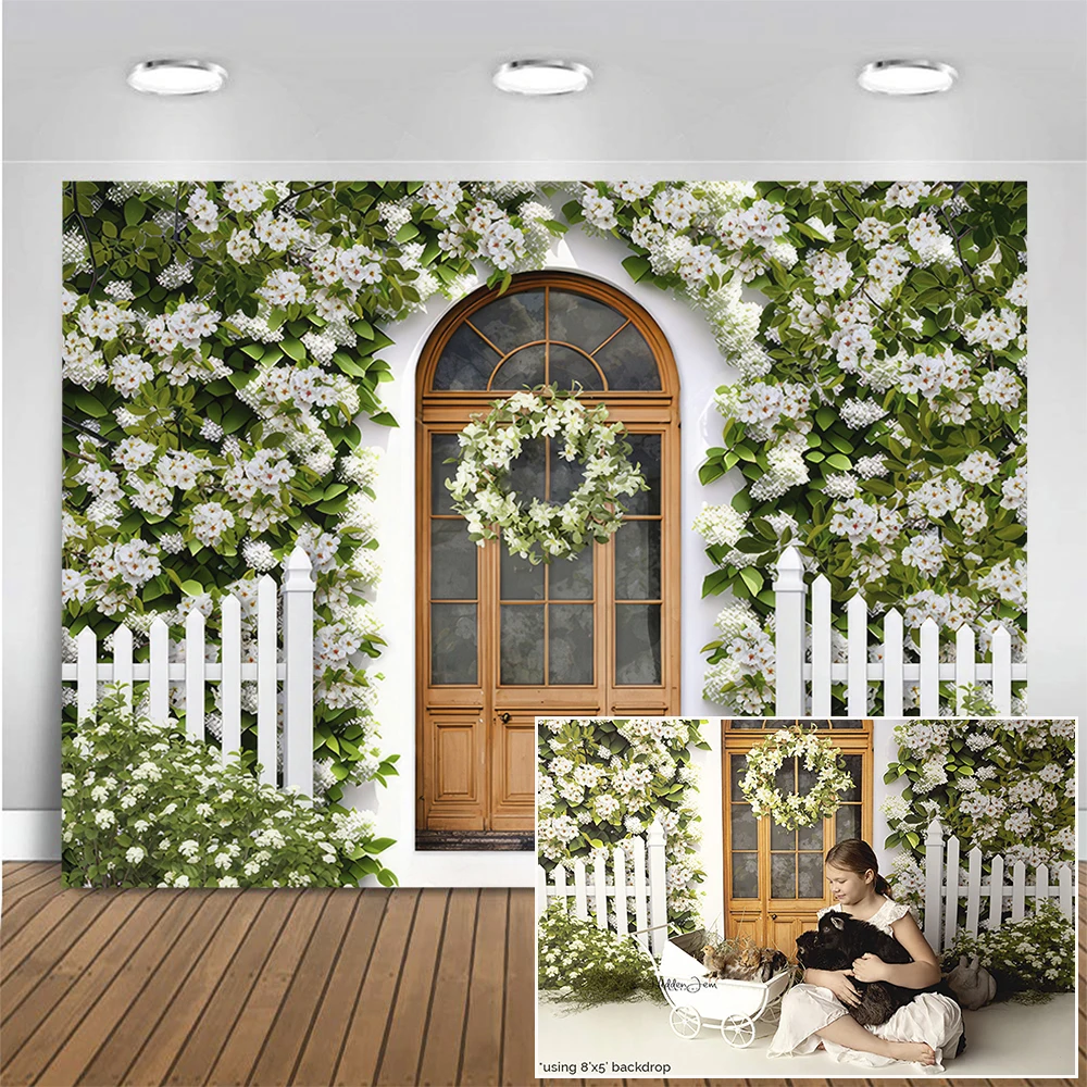 Spring Hedge White Flowers Wall Door Photography Backdrop Arch Decor Background Kids Birthday Cake Smash Photo Studio Props
Spring Hedge White Flowers Wall Door Photography Backdrop Arch Decor Background Kids Birthday Cake Smash Photo Studio Props