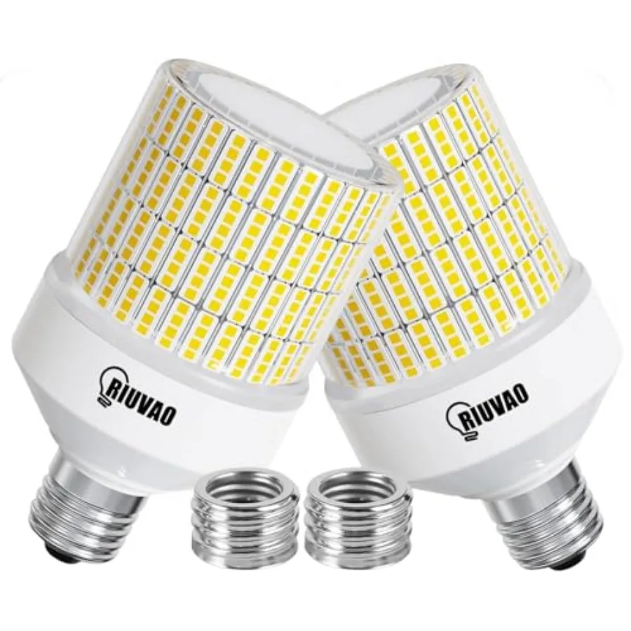 700W Equivalent LED Corn Light Bulb 9800LM,,Waterproof and 90% Energy Saving, E26/E39 Base 70W Large Area Lighting for Outdoor
700W Equivalent LED Corn Light Bulb 9800LM,,Waterproof and 90% Energy Saving, E26/E39 Base 70W Large Area Lighting for Outdoor