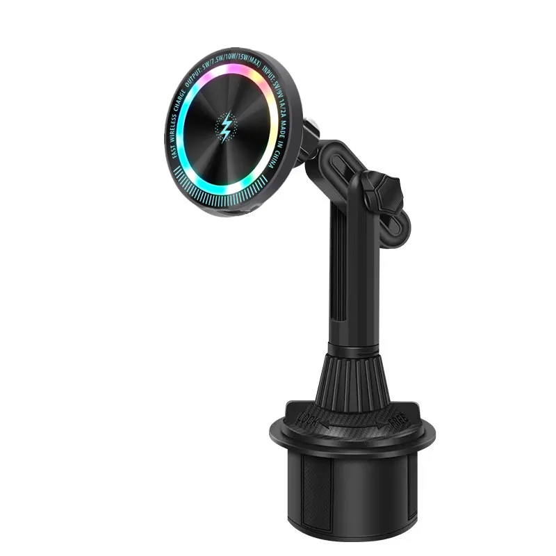 Wireless Charger Flexible Arm Magnetic Car Cup Phone Holder Maxsafe Car Charging For Magsafe iPhone 15 Samsung S23 Ultra Stand 
Wireless Charger Flexible Arm Magnetic Car Cup Phone Holder Maxsafe Car Charging For Magsafe iPhone 15 Samsung S23 Ultra Stand