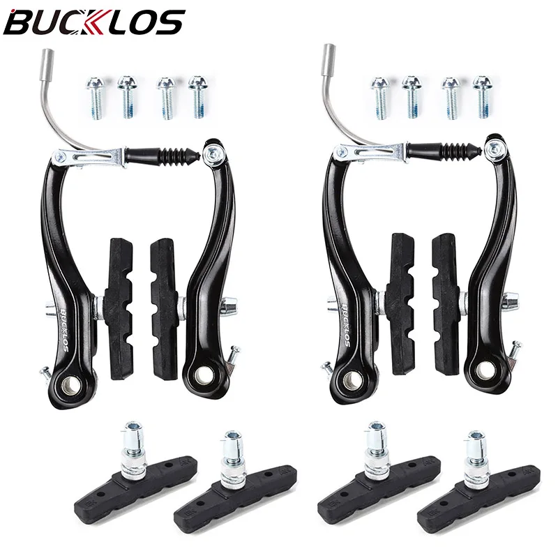 BUCKLOS Bicycle V Brake Caliper Aluminum Alloy Road Bike Brakes 0.87 in Linear Pull V Brakes for MTB BMX Folding Road Bike
BUCKLOS Bicycle V Brake Caliper Aluminum Alloy Road Bike Brakes 0.87 in Linear Pull V Brakes for MTB BMX Folding Road Bike