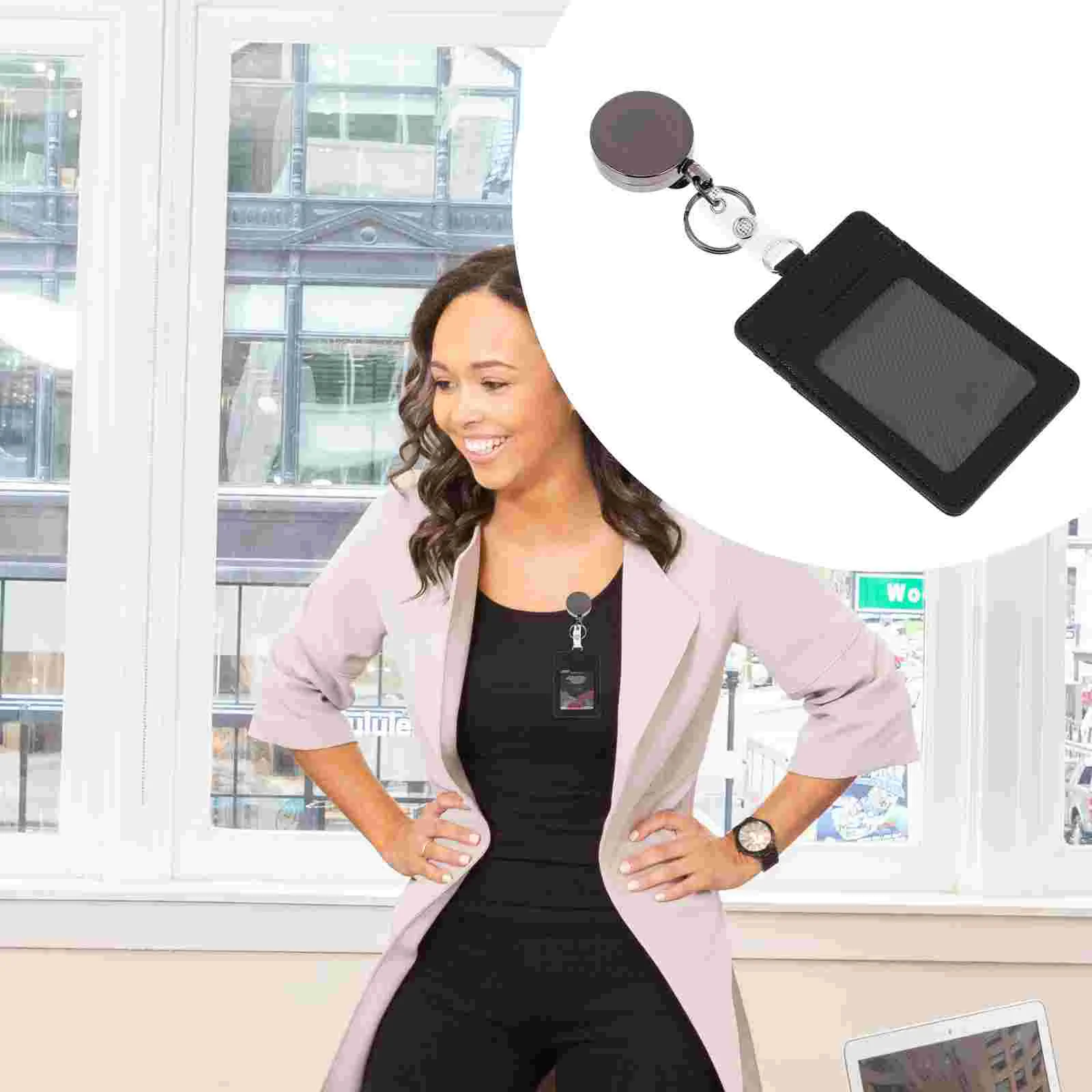 Easy-pull Buckle Work Permit Cover Badge Holder Portable Cards Metal with Clip Protector Business Waterproof Reel Nurse
Easy-pull Buckle Work Permit Cover Badge Holder Portable Cards Metal with Clip Protector Business Waterproof Reel Nurse
