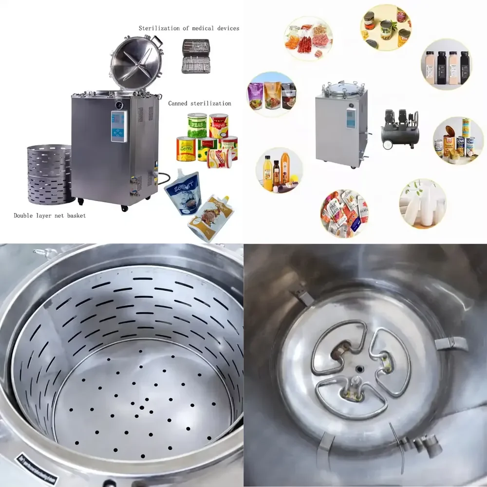 2026 Hot Item LS-35FY 35L Electric Vertical Steam Sterilizer Autoclave Retort Machine Stainless Steel
2026 Hot Item LS-35FY 35L Electric Vertical Steam Sterilizer Autoclave Retort Machine Stainless Steel