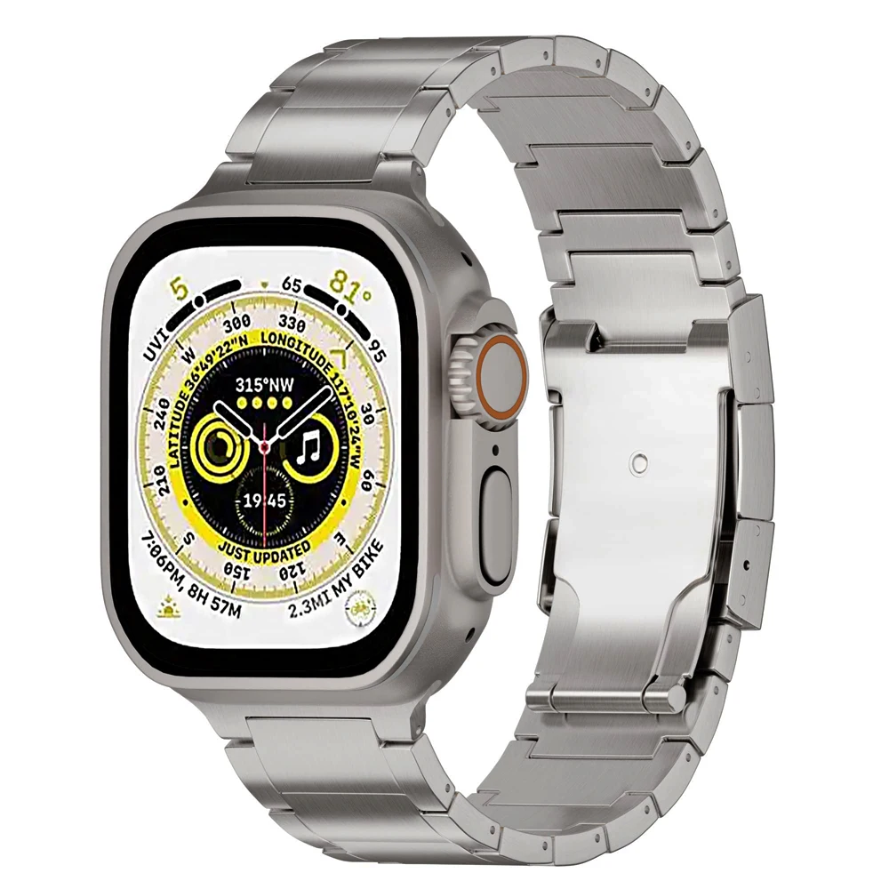 Ремешок титановый для Apple Watch band 49 мм 45 41 44 38 40 42 мм, Роскошный деловой браслет для iWatch Ultra 8 7 6 SE 5 4 3
Ремешок титановый для Apple Watch band 49 мм 45 41 44 38 40 42 мм, Роскошный деловой браслет для iWatch Ultra 8 7 6 SE 5 4 3