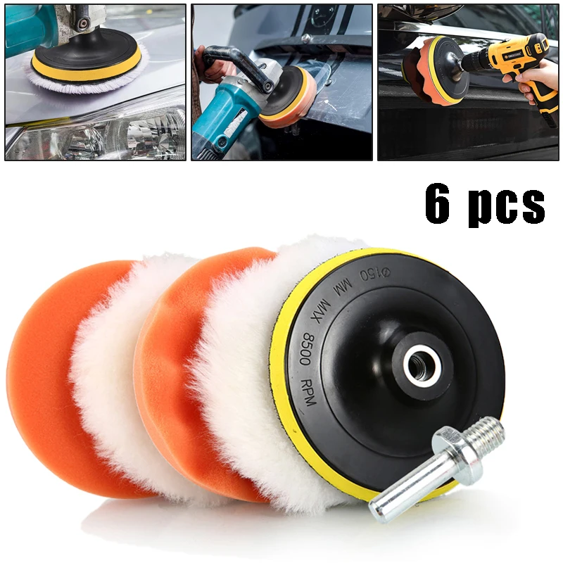 3/4/5 Inch Car Polisher Pads Kit Wool Buffing Waxing Clean Polish Reusable Buffer Drill Wheel Polisher for Auto Remove Scratches
3/4/5 Inch Car Polisher Pads Kit Wool Buffing Waxing Clean Polish Reusable Buffer Drill Wheel Polisher for Auto Remove Scratches