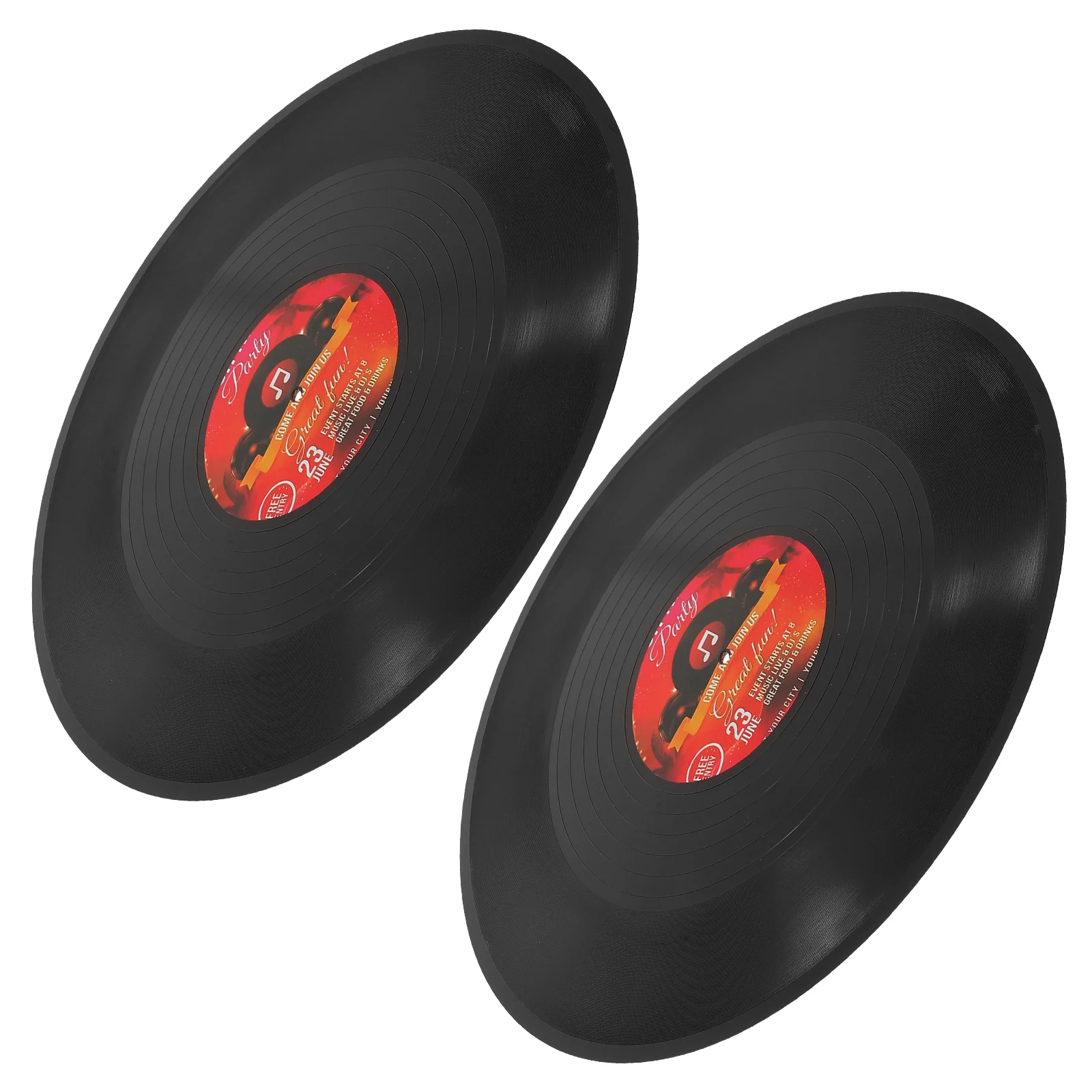 6 Pcs Vinyl Record Decoration Aesthetic Wall Ornaments Retro Records Prom Home Bar Fake Plastic Vintage
6 Pcs Vinyl Record Decoration Aesthetic Wall Ornaments Retro Records Prom Home Bar Fake Plastic Vintage