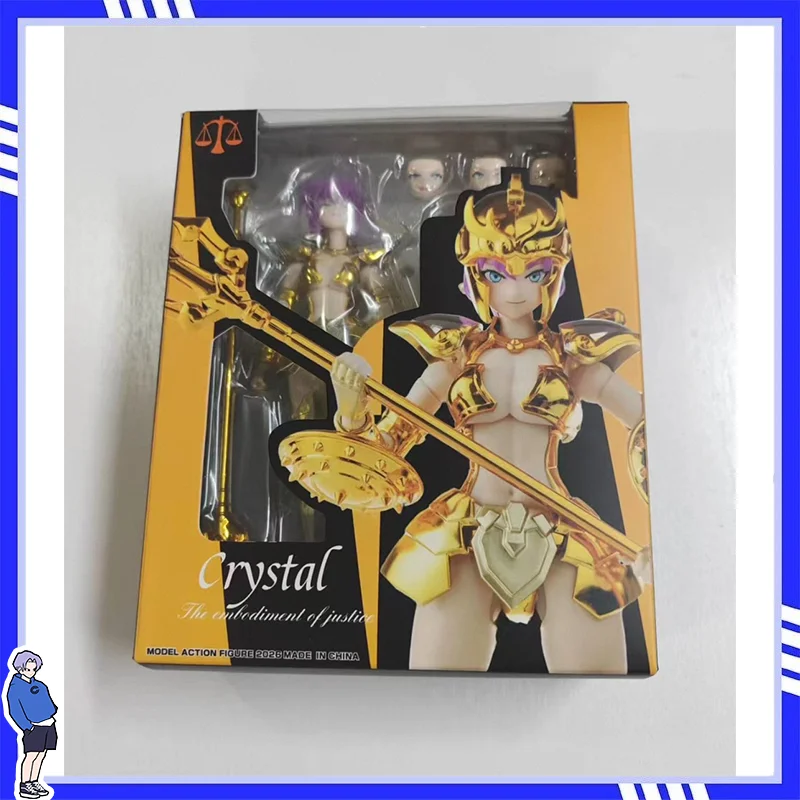 New Great Toys/GT Saint Seiya Myth Cloth EX Libra Crystal Holy Contract Female Zodiac Knights of Action Figure Model
New Great Toys/GT Saint Seiya Myth Cloth EX Libra Crystal Holy Contract Female Zodiac Knights of Action Figure Model