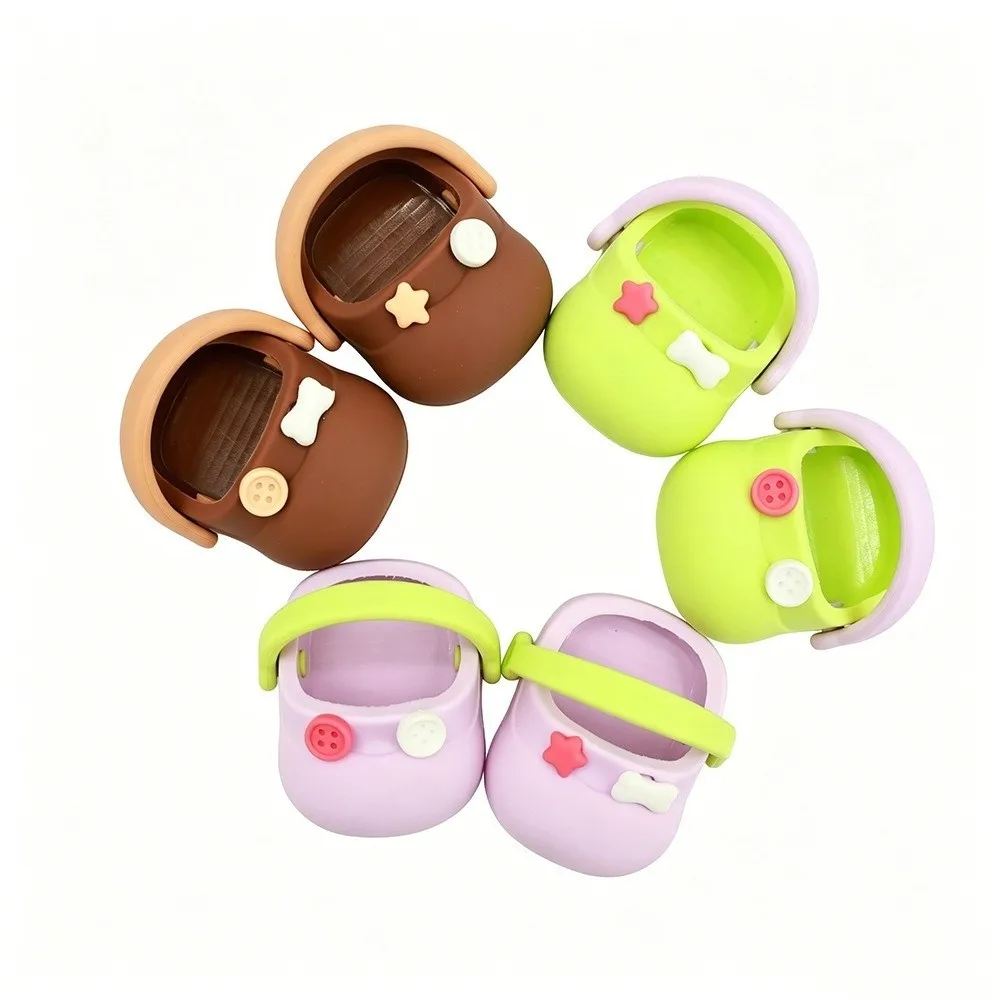 Round Toe Mini Simulation Slippers Silicone Material Cotton Material Cotton Slippers Big Head Shoe Simulation Design
Round Toe Mini Simulation Slippers Silicone Material Cotton Material Cotton Slippers Big Head Shoe Simulation Design