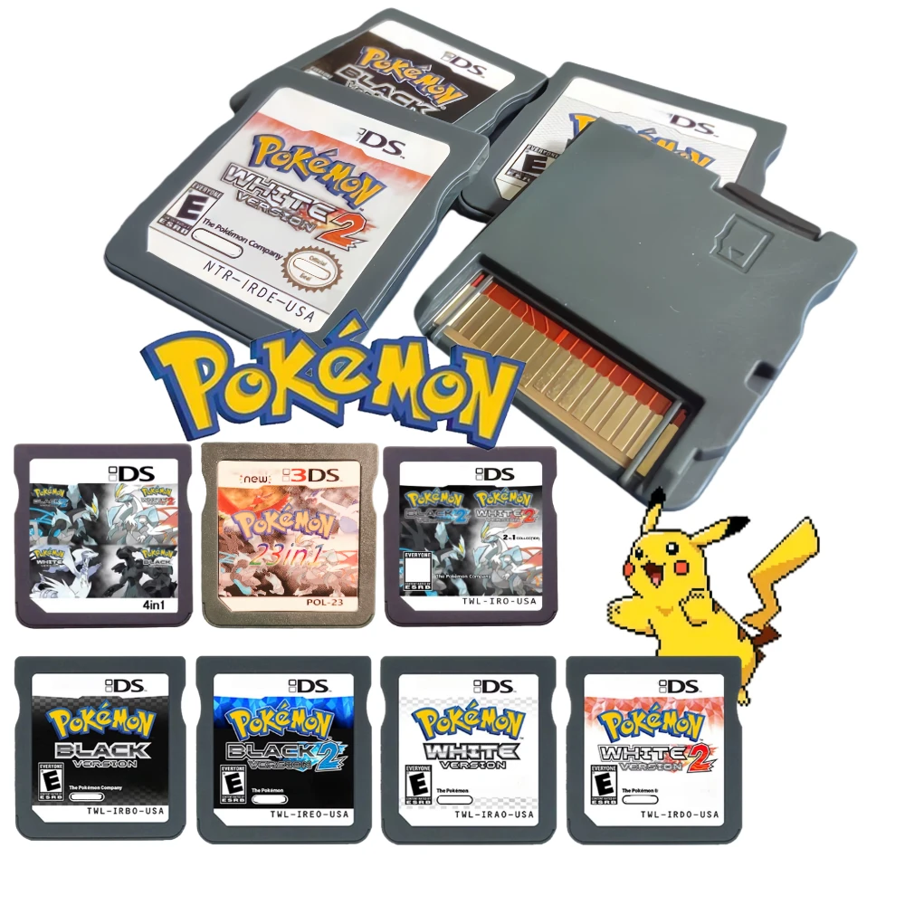 DS Video Game Cartridge for NDS/2DS/3DS/NDSL USA Expedition Series Black White 1 2 Incredible Labyrinth Game Collection
DS Video Game Cartridge for NDS/2DS/3DS/NDSL USA Expedition Series Black White 1 2 Incredible Labyrinth Game Collection