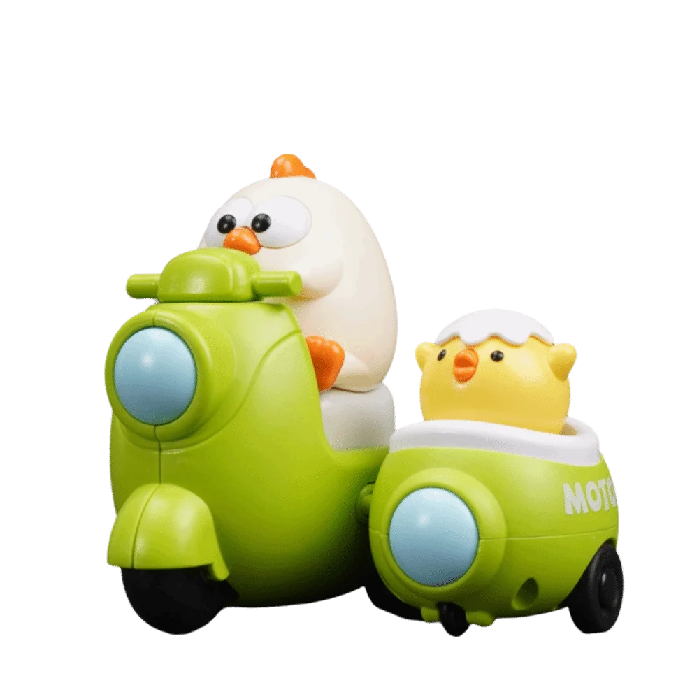 Cartoon Animal Design Press Tricycle Toy Soft Rubber Material Fun Inertia Motor Friction Car Cute Chick Shape Creative Pull Back
Cartoon Animal Design Press Tricycle Toy Soft Rubber Material Fun Inertia Motor Friction Car Cute Chick Shape Creative Pull Back