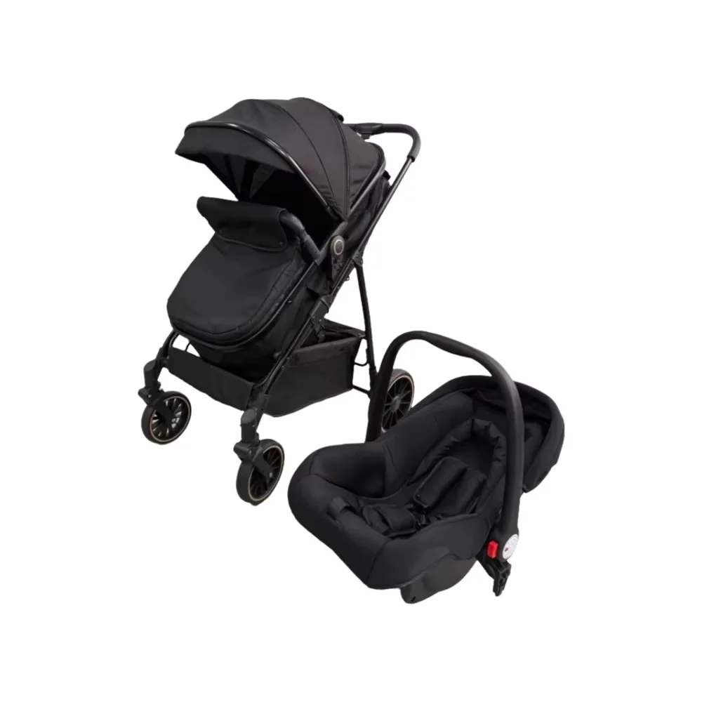 High View Lightweight Foldable Baby Stroller with Detachable Carrycot Reclinable Seat Bike-Style Push Handle for Babies
High View Lightweight Foldable Baby Stroller with Detachable Carrycot Reclinable Seat Bike-Style Push Handle for Babies