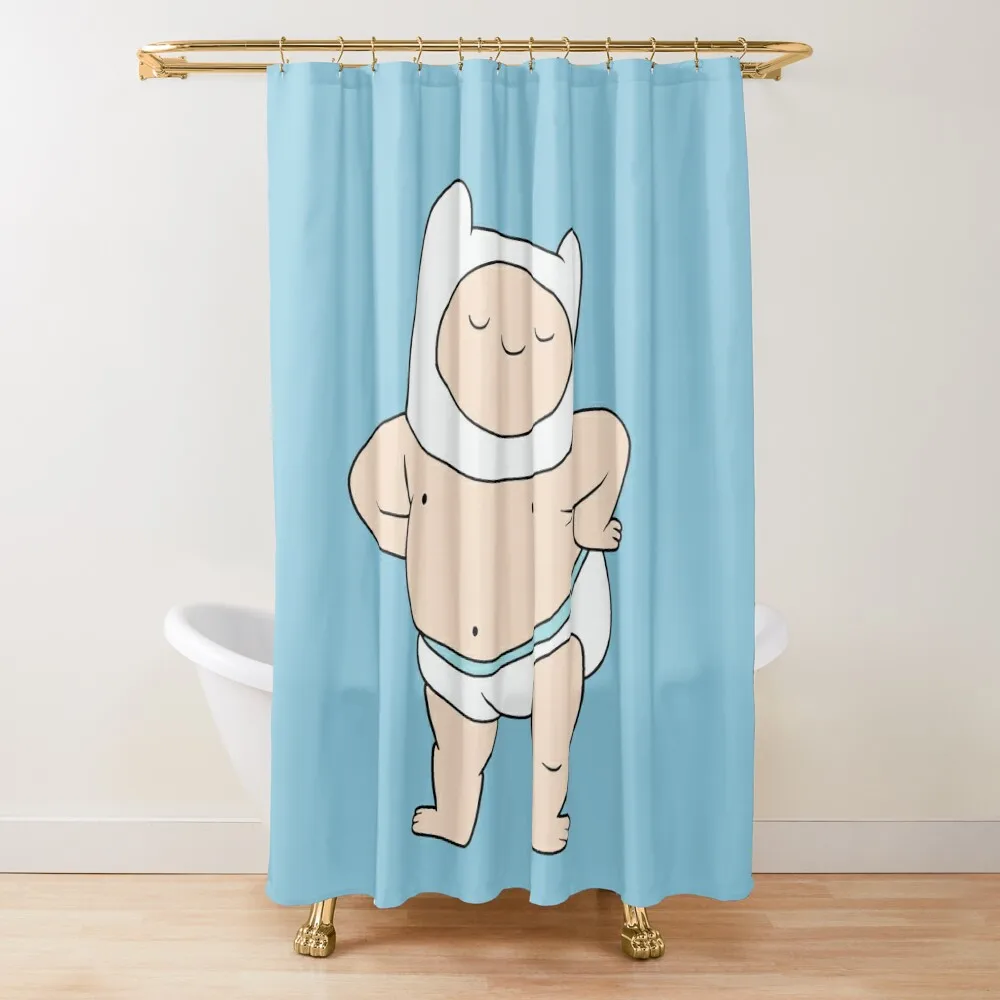 Baby Finn - Adventure time Shower Curtain Waterproof Bath And Anti-Mold Shower Waterproof Bathroom Decor Cover Curtain
Baby Finn - Adventure time Shower Curtain Waterproof Bath And Anti-Mold Shower Waterproof Bathroom Decor Cover Curtain