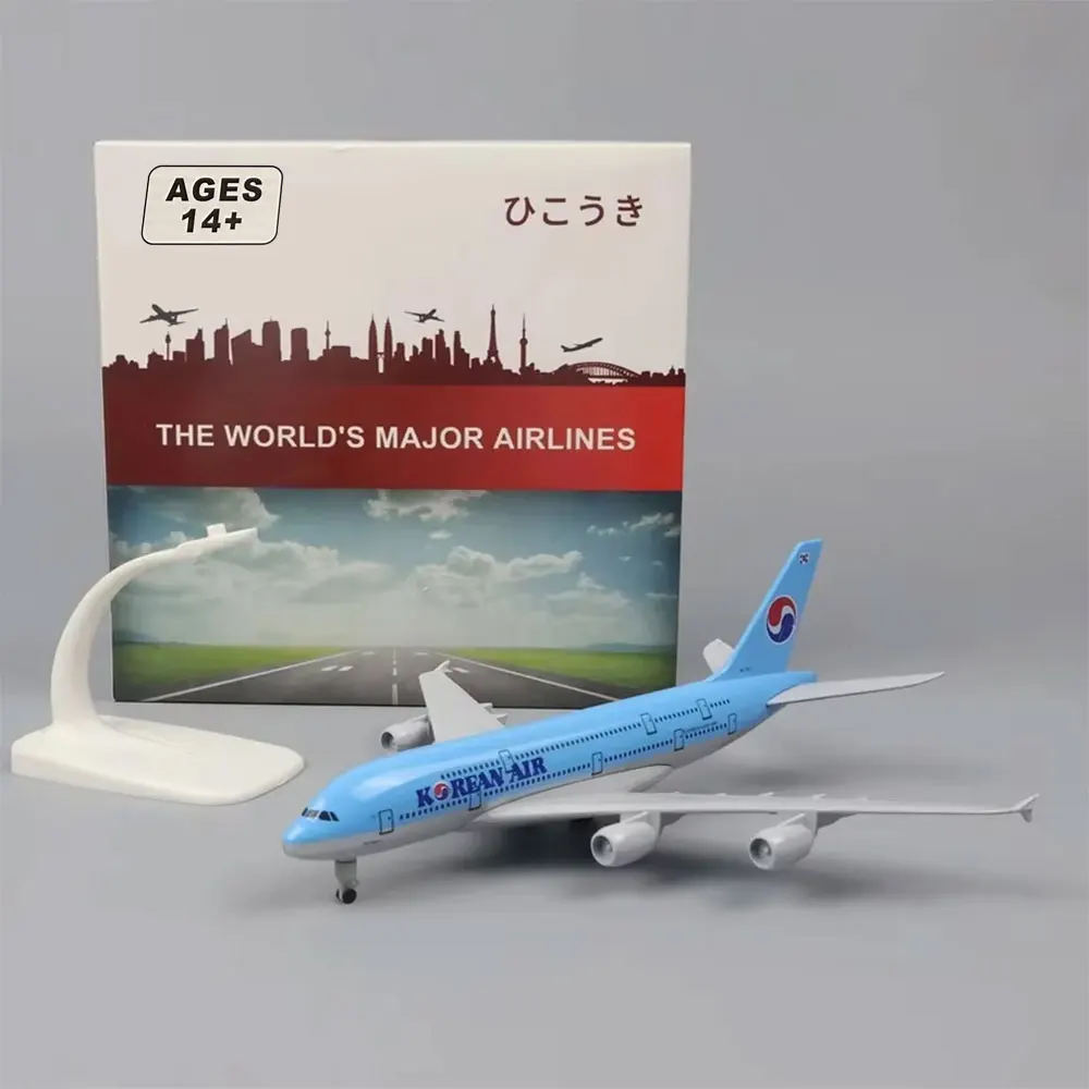 20 cm 1:400 scale Airbus A380 Korean Airlines metal aircraft model landing gear alloy model Collection gift airbus a380 korean
20 cm 1:400 scale Airbus A380 Korean Airlines metal aircraft model landing gear alloy model Collection gift airbus a380 korean