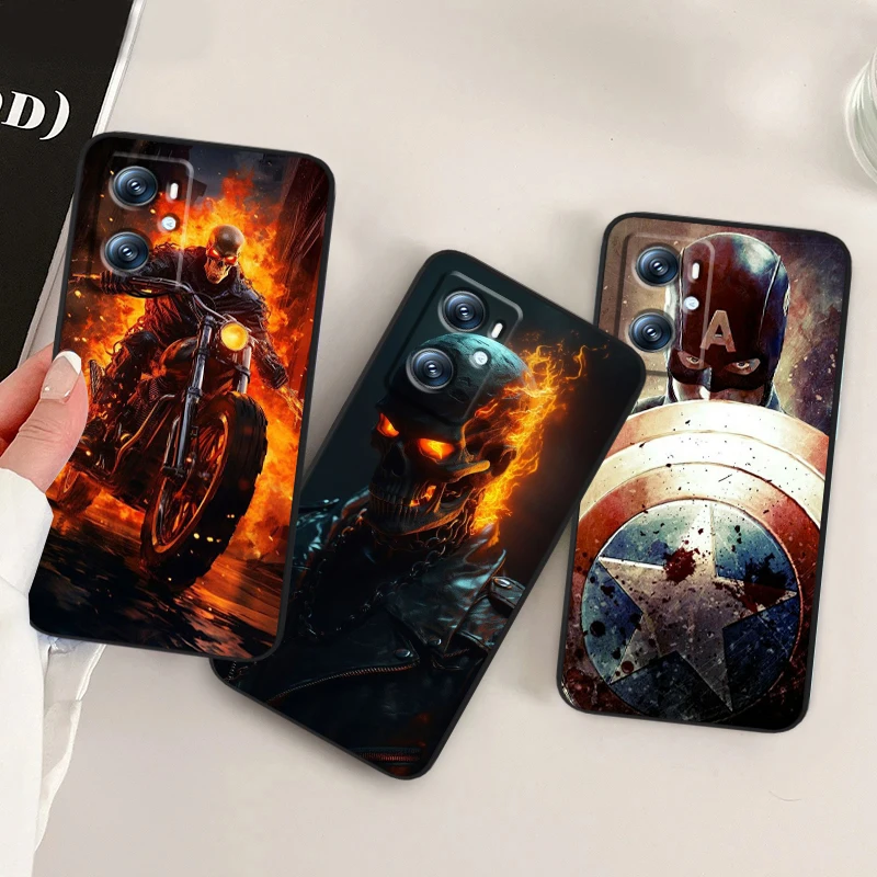 Ghost Rider Captain America For OPPO Find X6 X5 X3 A54S A5 A94 A16 A53S A57 A74 A72 A98 A78 A96 A9 5G Black Soft Phone Case
Ghost Rider Captain America For OPPO Find X6 X5 X3 A54S A5 A94 A16 A53S A57 A74 A72 A98 A78 A96 A9 5G Black Soft Phone Case