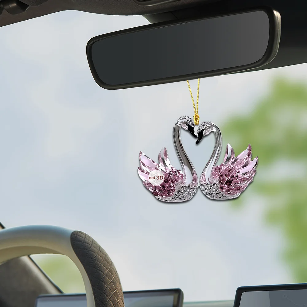 Modern minimalist new creative funny Valentine's Day gift swan paired creative home decoration bag car ornaments small pendant
Modern minimalist new creative funny Valentine's Day gift swan paired creative home decoration bag car ornaments small pendant