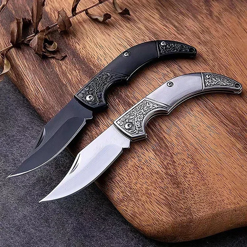 Stainless Steel FoldingExquisite Rounded Corner Fishing Pocket Knife, Outdoor Camping Cutting Tool
Stainless Steel FoldingExquisite Rounded Corner Fishing Pocket Knife, Outdoor Camping Cutting Tool