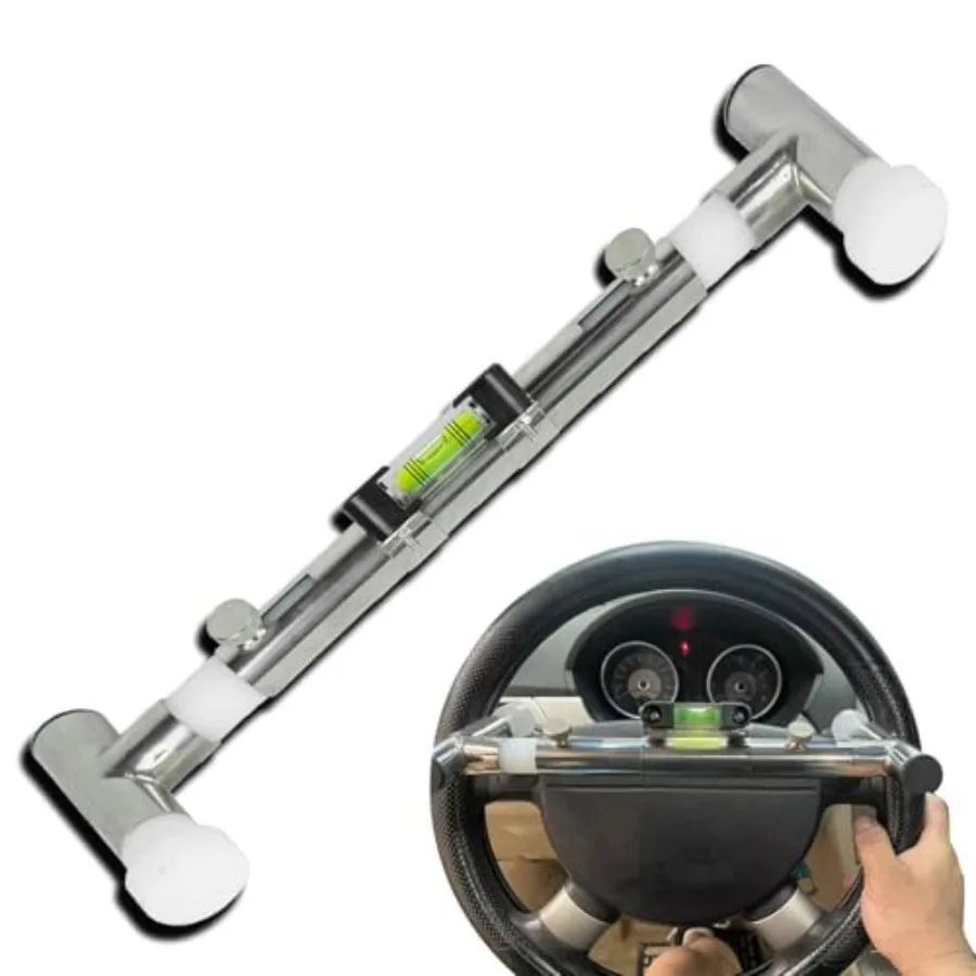 Steering Wheel Level Alignment Tool for Internal Diameter 270mm - 350mm Steering Wheel Holder Spring-Loaded Auxiliary Wheel Ali
Steering Wheel Level Alignment Tool for Internal Diameter 270mm - 350mm Steering Wheel Holder Spring-Loaded Auxiliary Wheel Ali