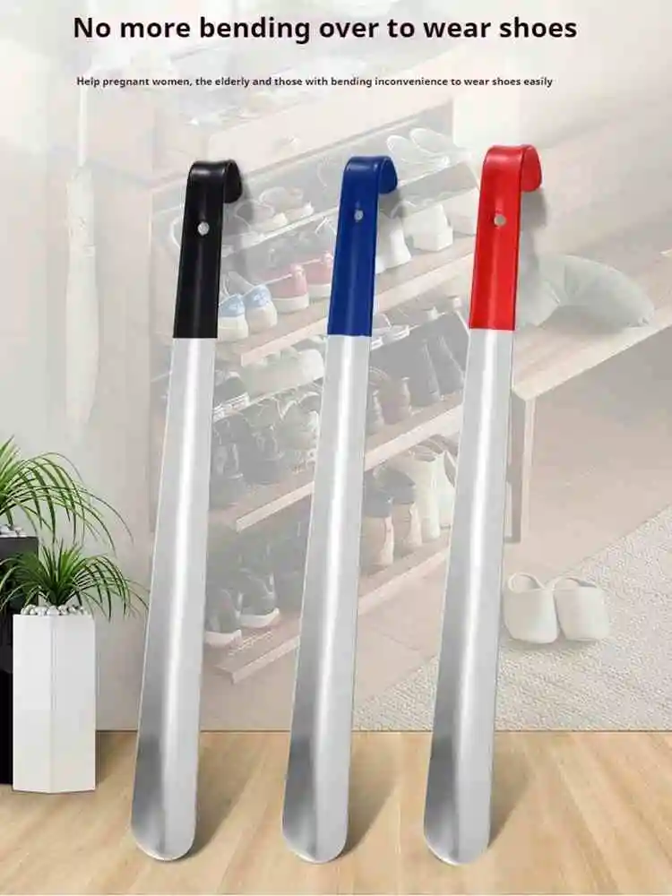 1 Pcs Metal Shoe Horns 42cm Long Handled Shoehorn Pregnant Woman Elderly Shoe Spoon Home No Bending Over Wearing Shoe Spatula
1 Pcs Metal Shoe Horns 42cm Long Handled Shoehorn Pregnant Woman Elderly Shoe Spoon Home No Bending Over Wearing Shoe Spatula