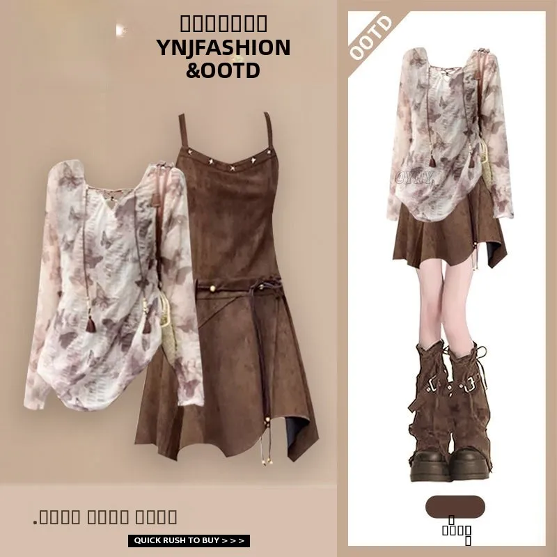 Faionable Women's Two-Piece Set Slim Fit Strap Dr Ele Personali Design Autumn New Sle Long Sve Comfortable Ma...
Faionable Women's Two-Piece Set Slim Fit Strap Dr Ele Personali Design Autumn New Sle Long Sve Comfortable Ma...