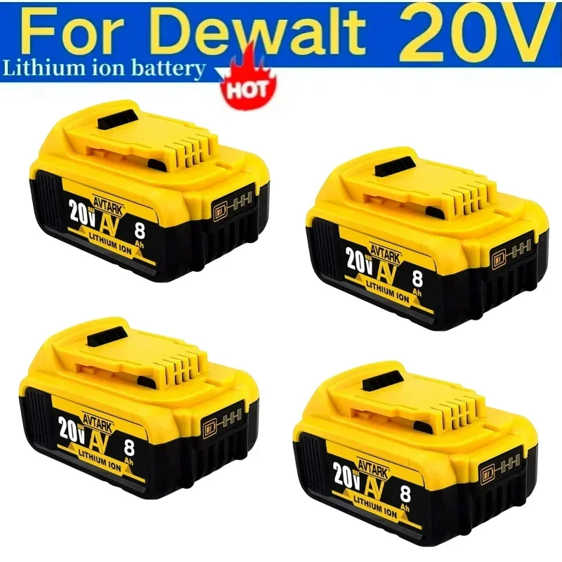20V 5.0Ah/6.0Ah/8.0Ah for Dewalt DCB200 Battery Replacement Battery Compatible with DCB206 DCB207 DCB204 DCB203 +battery charger
20V 5.0Ah/6.0Ah/8.0Ah for Dewalt DCB200 Battery Replacement Battery Compatible with DCB206 DCB207 DCB204 DCB203 +battery charger