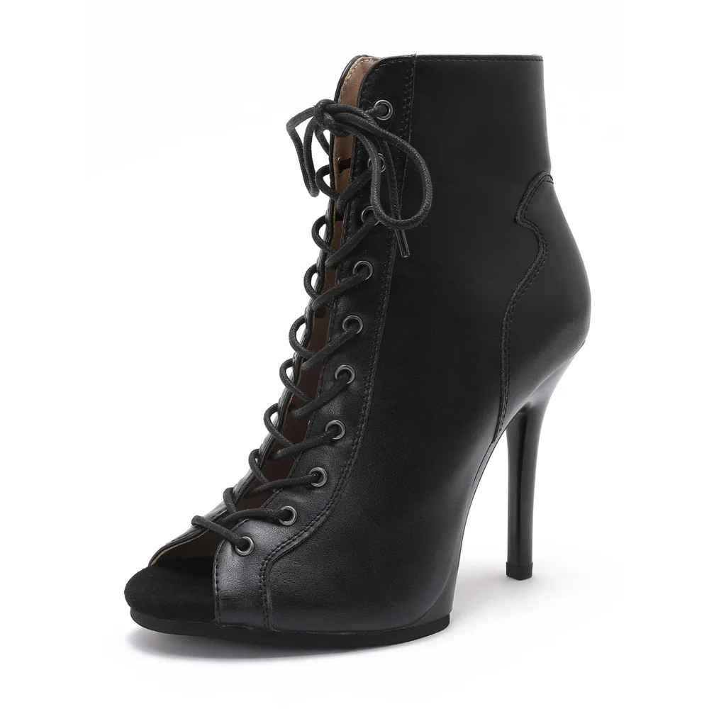Platform Dance Heels 11cm Platform Black Leather Women Sexy Comfortable High Heel For Latin Dancing Sexy Stilettos Booties
Platform Dance Heels 11cm Platform Black Leather Women Sexy Comfortable High Heel For Latin Dancing Sexy Stilettos Booties