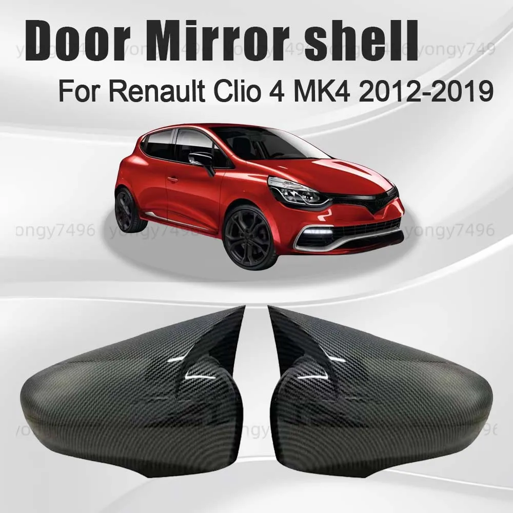 Car Upgrade Carbon Fiber Charred Black Door Mirror Shell For Renault Clio 4 MK4 2012 2013 2014 2015 2016 2017 2018 2019 Styling
Car Upgrade Carbon Fiber Charred Black Door Mirror Shell For Renault Clio 4 MK4 2012 2013 2014 2015 2016 2017 2018 2019 Styling