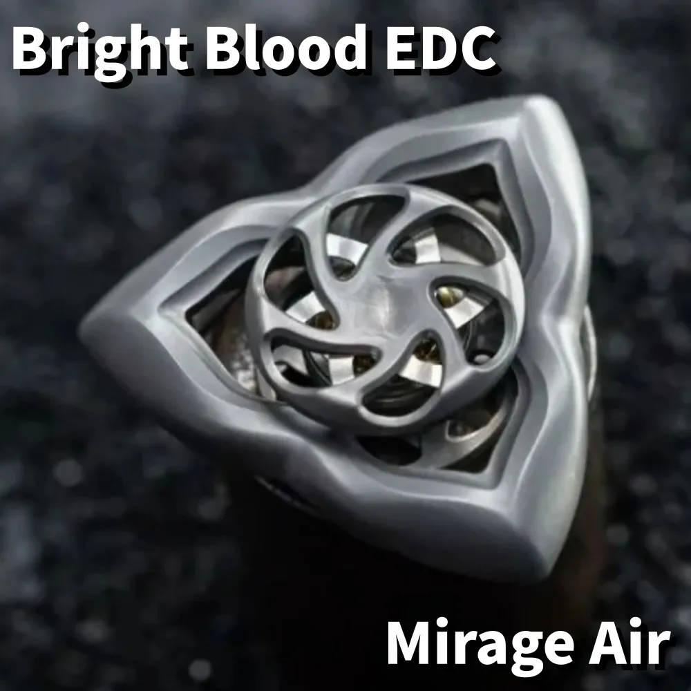 Яркая кровь EDC Mirage Air, трехлезвийный спиннер, игрушки для взрослых, аксессуары для офисного стола, металлическая игрушка-непоседа
Яркая кровь EDC Mirage Air, трехлезвийный спиннер, игрушки для взрослых, аксессуары для офисного стола, металлическая игрушка-непоседа