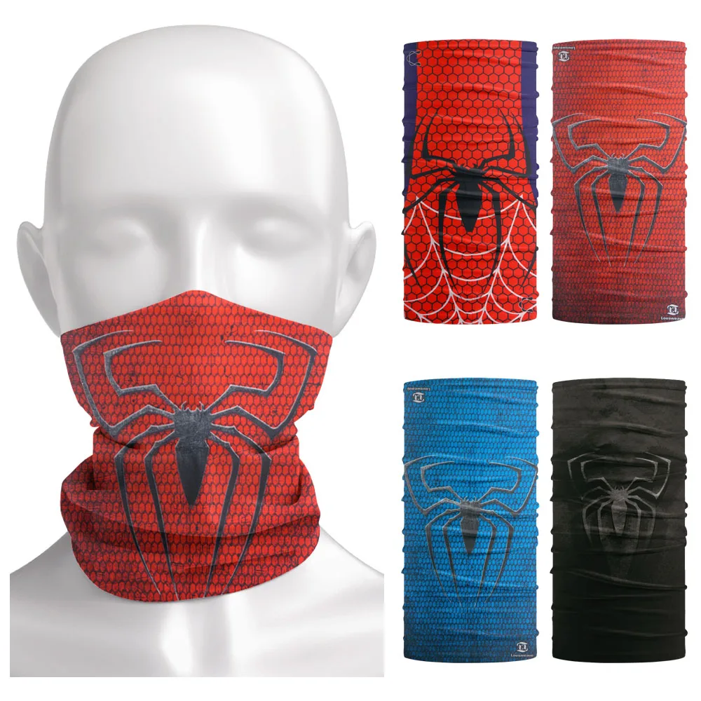 Seamless Spider Face Scarf Dust-proof Sunscreen Tube Neck Gaiter Headband Cycling Outdoor Sports Face Cover Mask Marvel Bandana
Seamless Spider Face Scarf Dust-proof Sunscreen Tube Neck Gaiter Headband Cycling Outdoor Sports Face Cover Mask Marvel Bandana