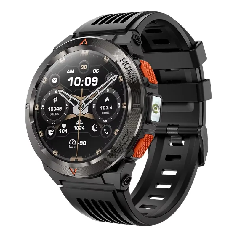 GS500 Смарт-часы с фонариком 1,43 дюйма Amoled BT Вызов GPS Позиционирование сердечного ритма 3ATM Водонепроницаемый компас Мужские умные часы 2025
GS500 Смарт-часы с фонариком 1,43 дюйма Amoled BT Вызов GPS Позиционирование сердечного ритма 3ATM Водонепроницаемый компас Мужские умные часы 2025