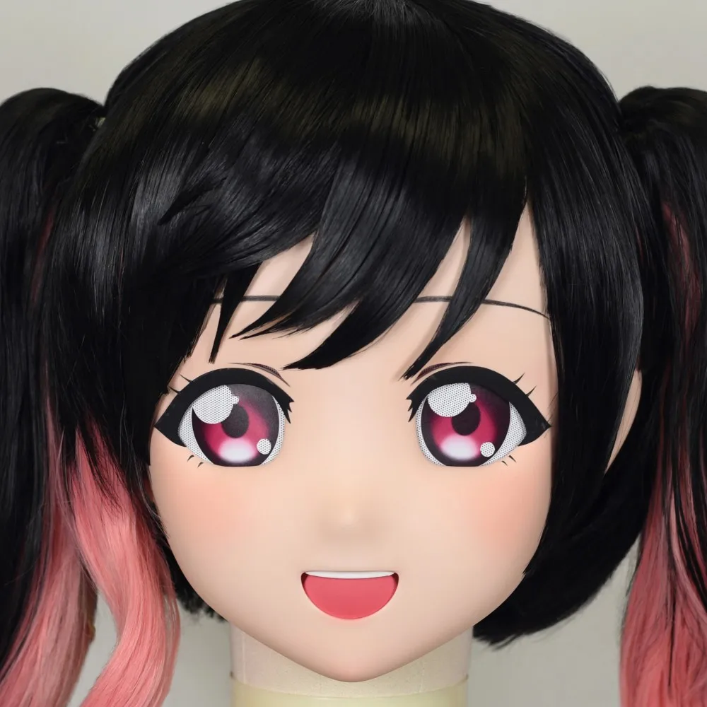 (MEO410) Customize Handmade Full Head Lockable Crossdress Male to Female Japanese Cartoon Anime Game Character Kigurumi Mask
(MEO410) Customize Handmade Full Head Lockable Crossdress Male to Female Japanese Cartoon Anime Game Character Kigurumi Mask