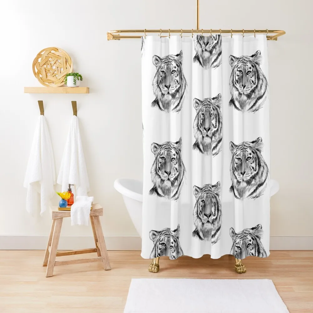 Tiger Face Shower Curtain Set For Bathroom Luxury Bathroom Waterproof Shower Modern Bathroom Accessories Curtain
Tiger Face Shower Curtain Set For Bathroom Luxury Bathroom Waterproof Shower Modern Bathroom Accessories Curtain