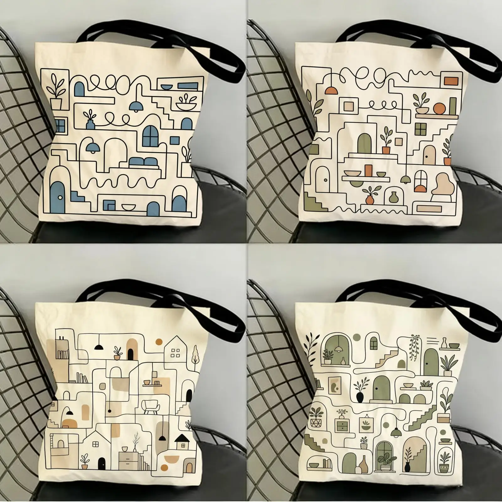Aboriginal Creative Storage Bags Canvas Double-Sided Print Women Large Tote Bag Durable Beach Picnic Foldable Gift Eco
Aboriginal Creative Storage Bags Canvas Double-Sided Print Women Large Tote Bag Durable Beach Picnic Foldable Gift Eco