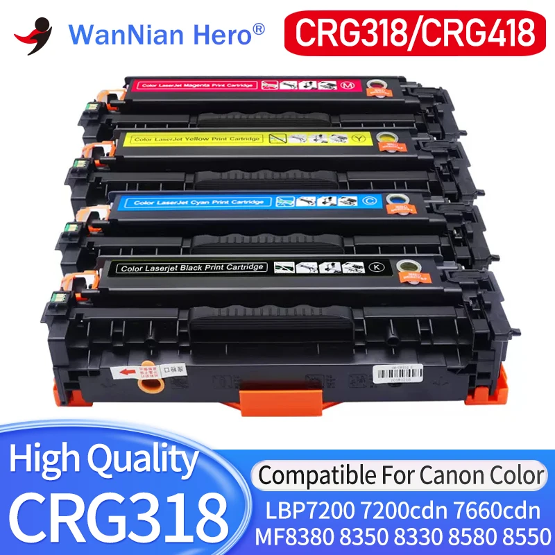 Тонер-картридж CRG318 для Canon LBP7200, картридж с цветовой печатью с чипом, совместим с Canon LBP7200, lbp7200лерских стандартов lbp7210лерских, lbp7660лерских принтеров LBP7680cx
Тонер-картридж CRG318 для Canon LBP7200, картридж с цветовой печатью с чипом, совместим с Canon LBP7200, lbp7200лерских стандартов lbp7210лерских, lbp7660лерских принтеров LBP7680cx