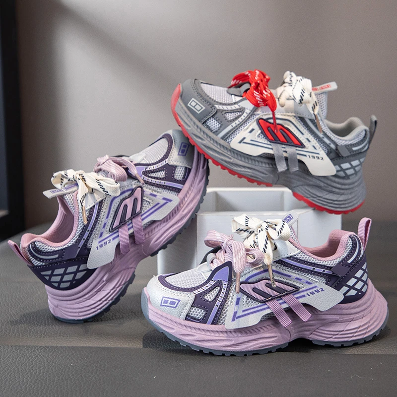 Children's Sneakers Chunky 2026 New Girls Basketball Shoes Fashion Versatile Kids Causal Boys Sports Shoes for School Breathable
Children's Sneakers Chunky 2026 New Girls Basketball Shoes Fashion Versatile Kids Causal Boys Sports Shoes for School Breathable