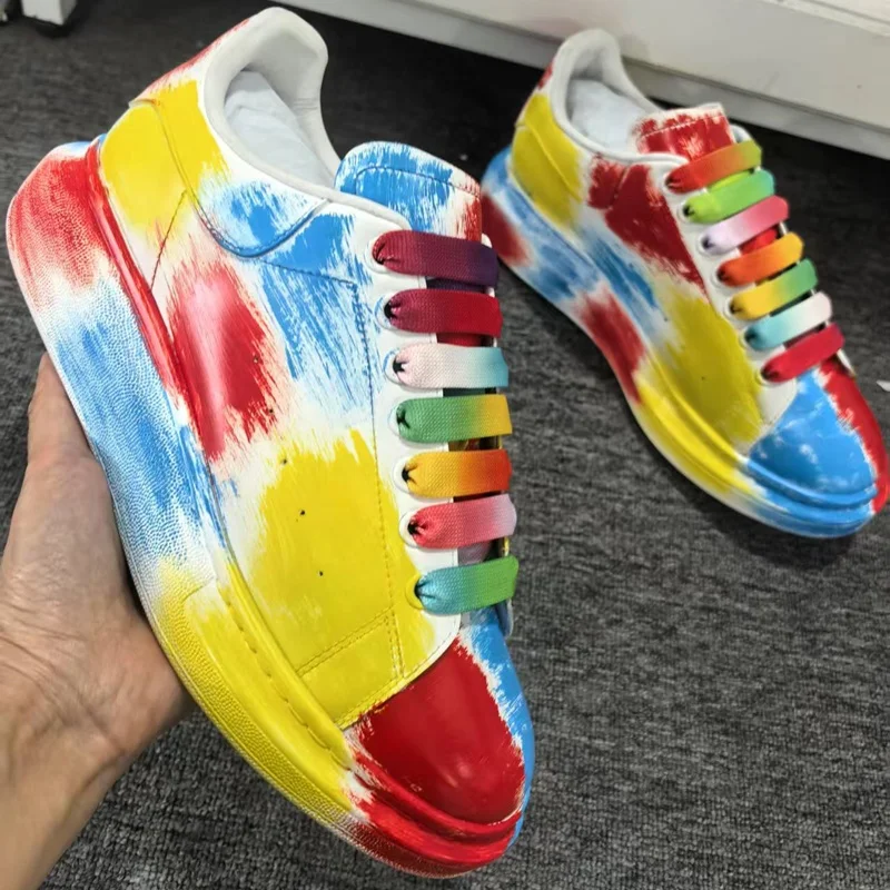 New Arrival Multicolor Lace-up Casual Sneakers Man Leather Shoes Fashion Height Increase Shoes Men Board Shoes Hip Hop Shoes
New Arrival Multicolor Lace-up Casual Sneakers Man Leather Shoes Fashion Height Increase Shoes Men Board Shoes Hip Hop Shoes