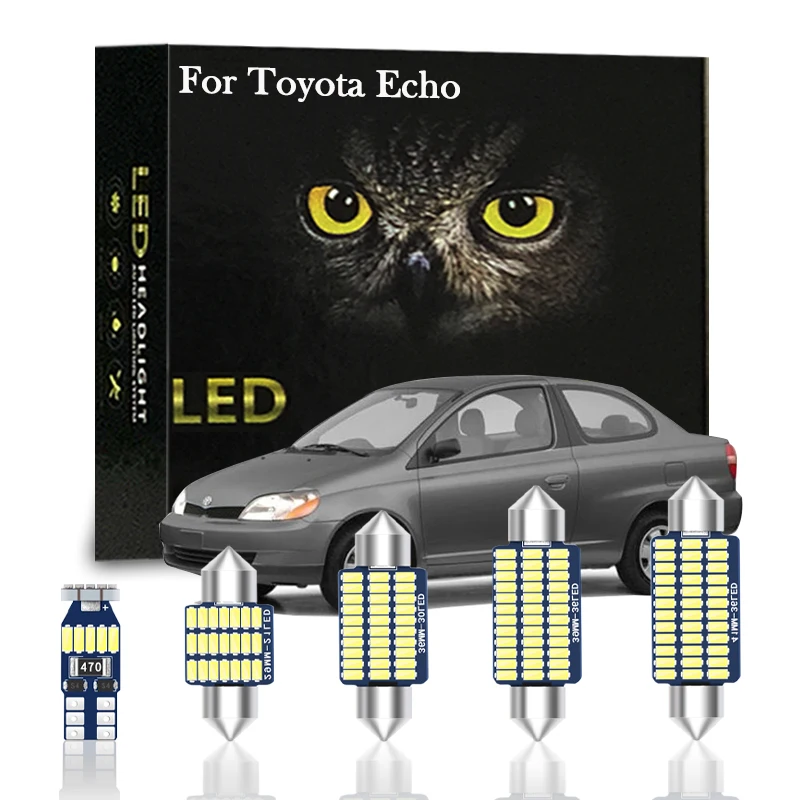7Pcs For Toyota Echo 1999 2000 2001 2002 2003 2004 2005 Accessories Canbus Car LED Interior Light License Plate Lamp Kit
7Pcs For Toyota Echo 1999 2000 2001 2002 2003 2004 2005 Accessories Canbus Car LED Interior Light License Plate Lamp Kit