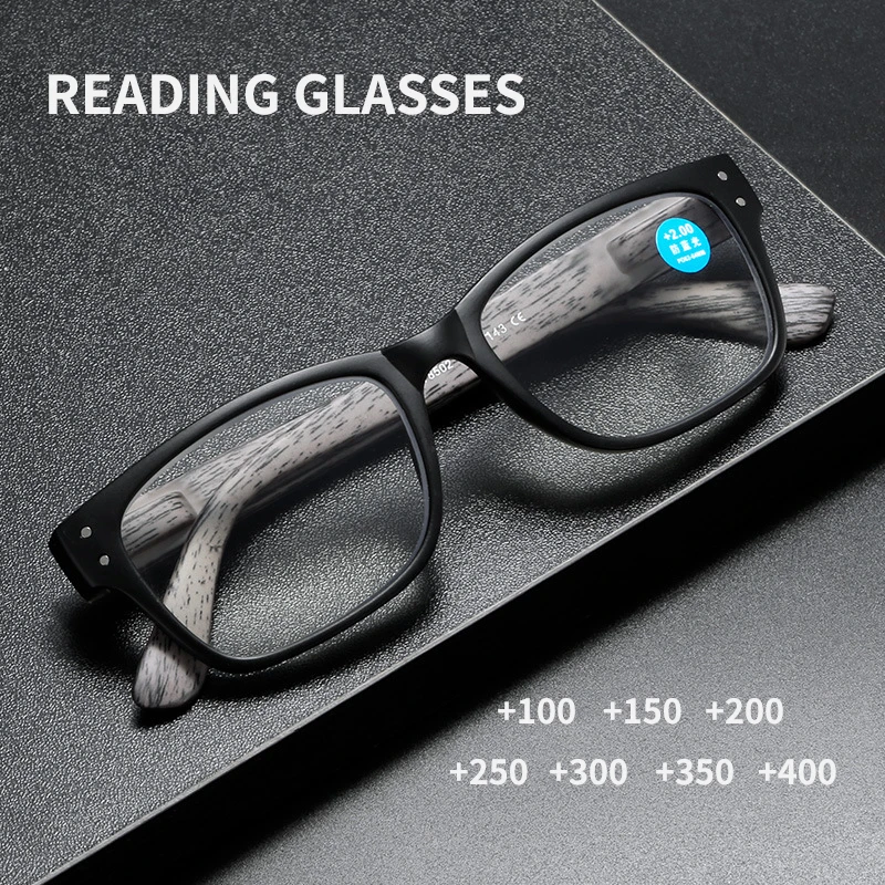 Retro Reading Glasses Imitation Wood Grain High Definition Spring Leg Anti-blue Light Reading Glasses Diopter +1.0 To +4.0
Retro Reading Glasses Imitation Wood Grain High Definition Spring Leg Anti-blue Light Reading Glasses Diopter +1.0 To +4.0