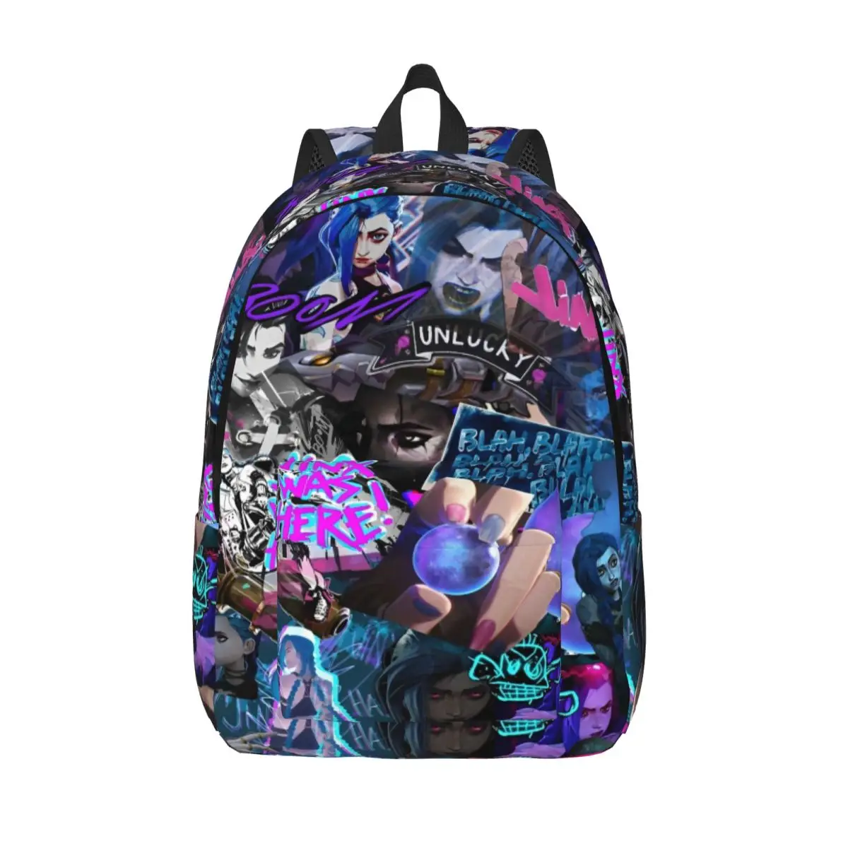 Рюкзак Jinx Arcane Jinx BaoBao для мужчин и женщин, крутой школьный деловой рюкзак, сумка через плечо для колледжа, подарок
Рюкзак Jinx Arcane Jinx BaoBao для мужчин и женщин, крутой школьный деловой рюкзак, сумка через плечо для колледжа, подарок