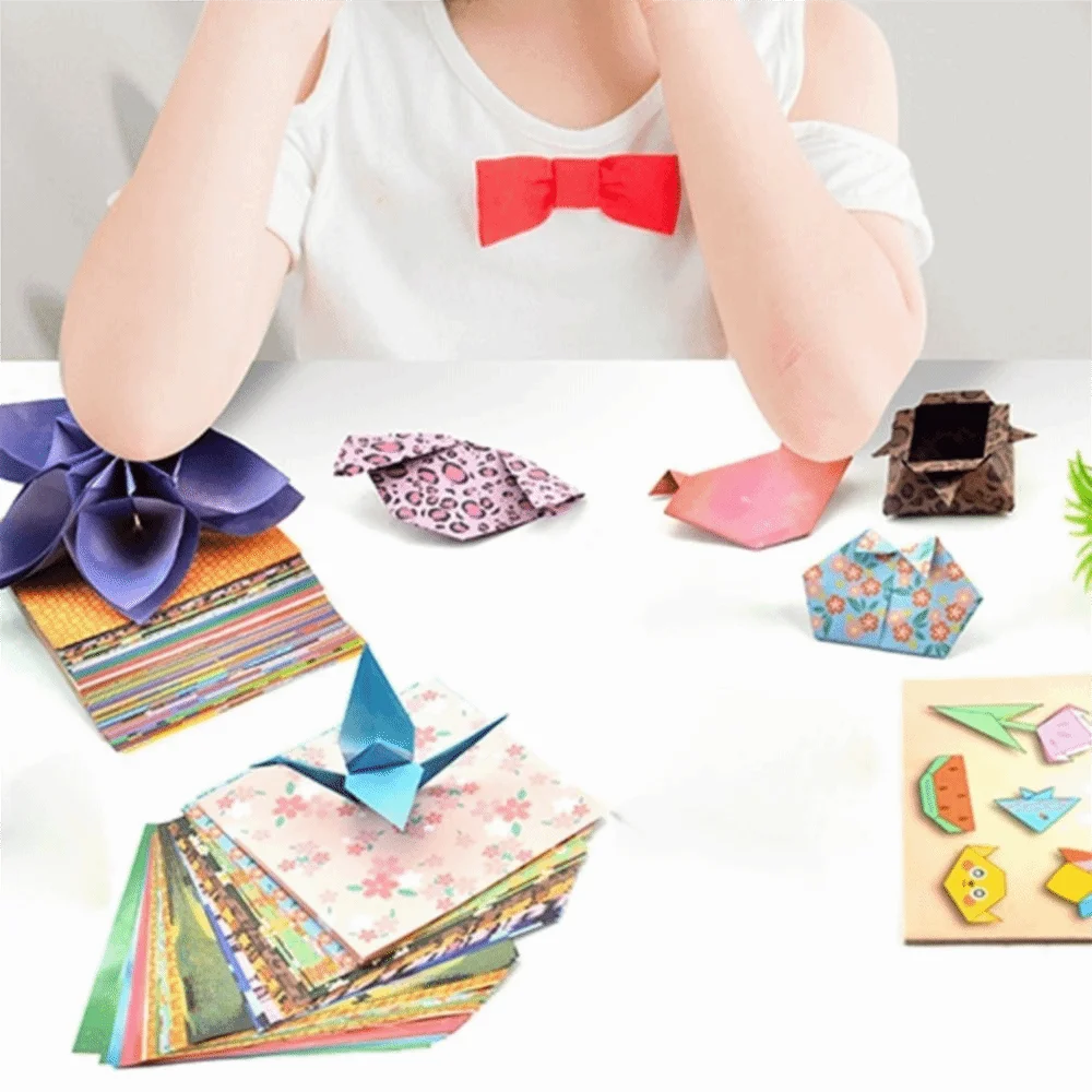 80 pcs Colorful Double Sided Origami Paper Fold Art Material DIY Handmade Folding Papers Flower Craft Paper Scrapbooking Decor
80 pcs Colorful Double Sided Origami Paper Fold Art Material DIY Handmade Folding Papers Flower Craft Paper Scrapbooking Decor
